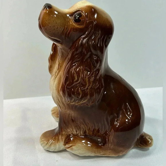 Vintage Royal Copley Cocker Spaniel/Glazed Porcelain. - Picture 10 of 10